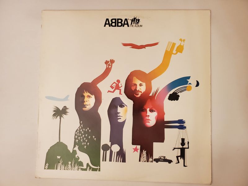 ABBA The Album vinyl record